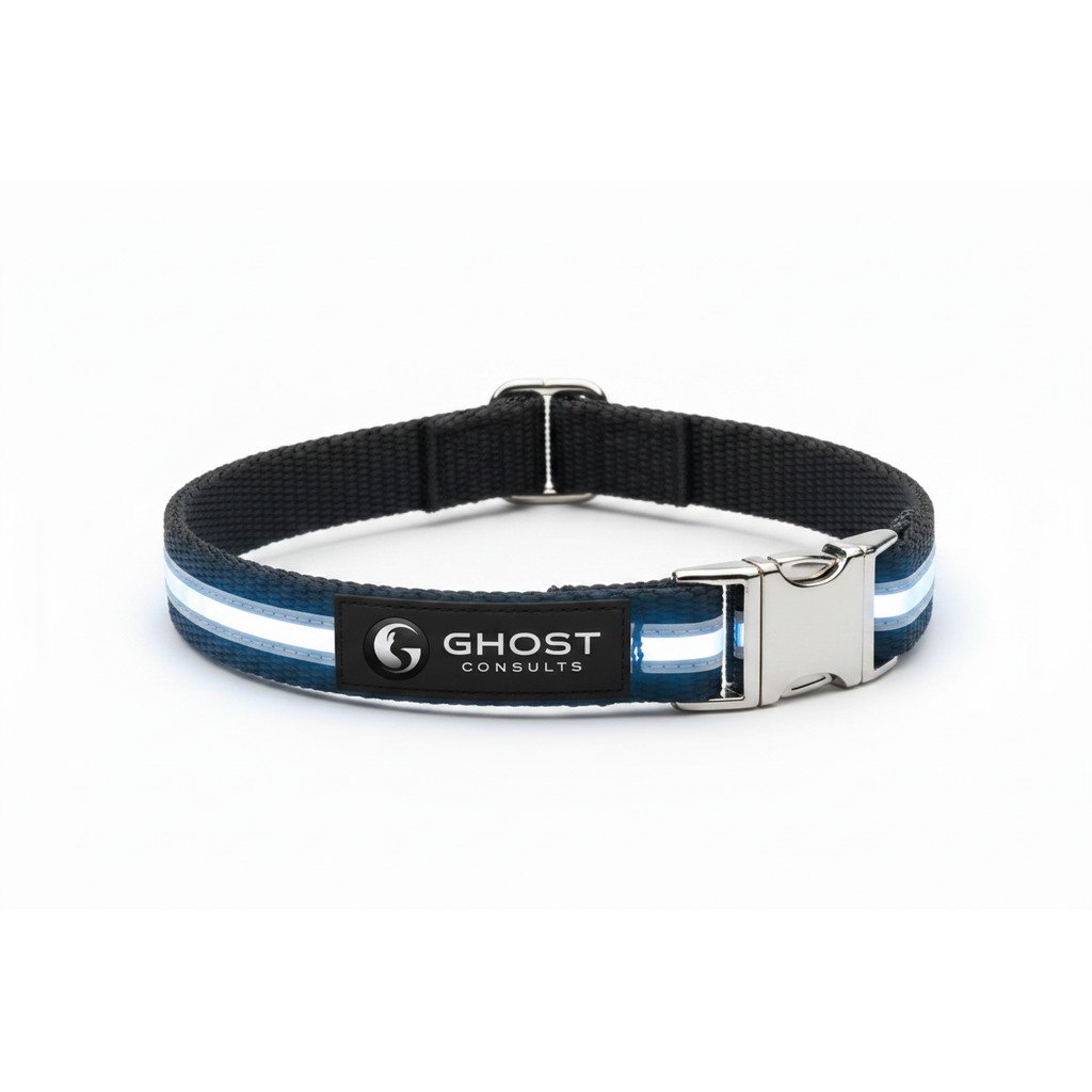 Reflective LED Safety Collar